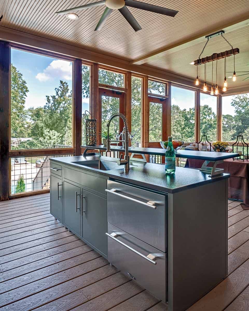 outdoor kitchen elegant designs