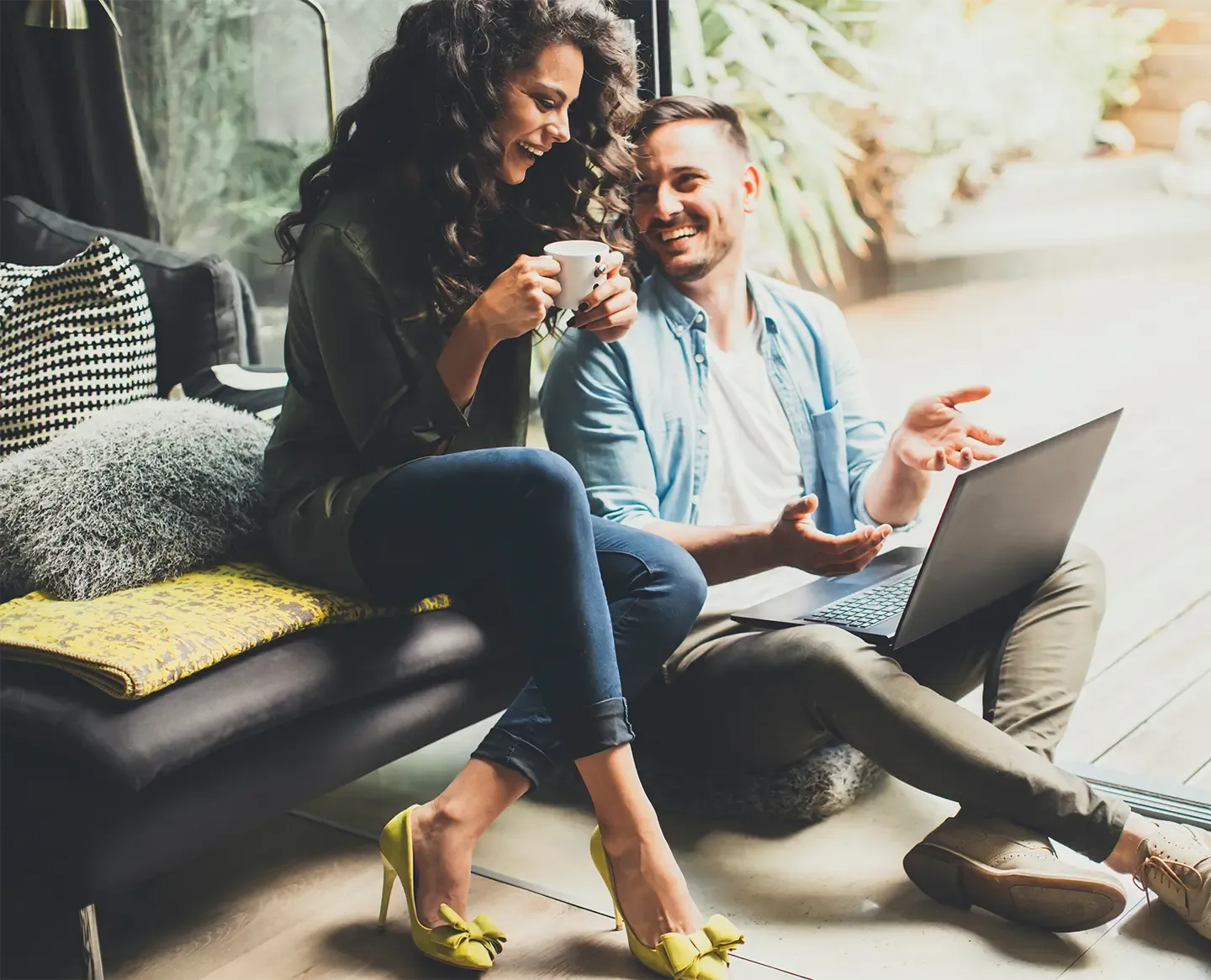 Couple Doing Their Finances