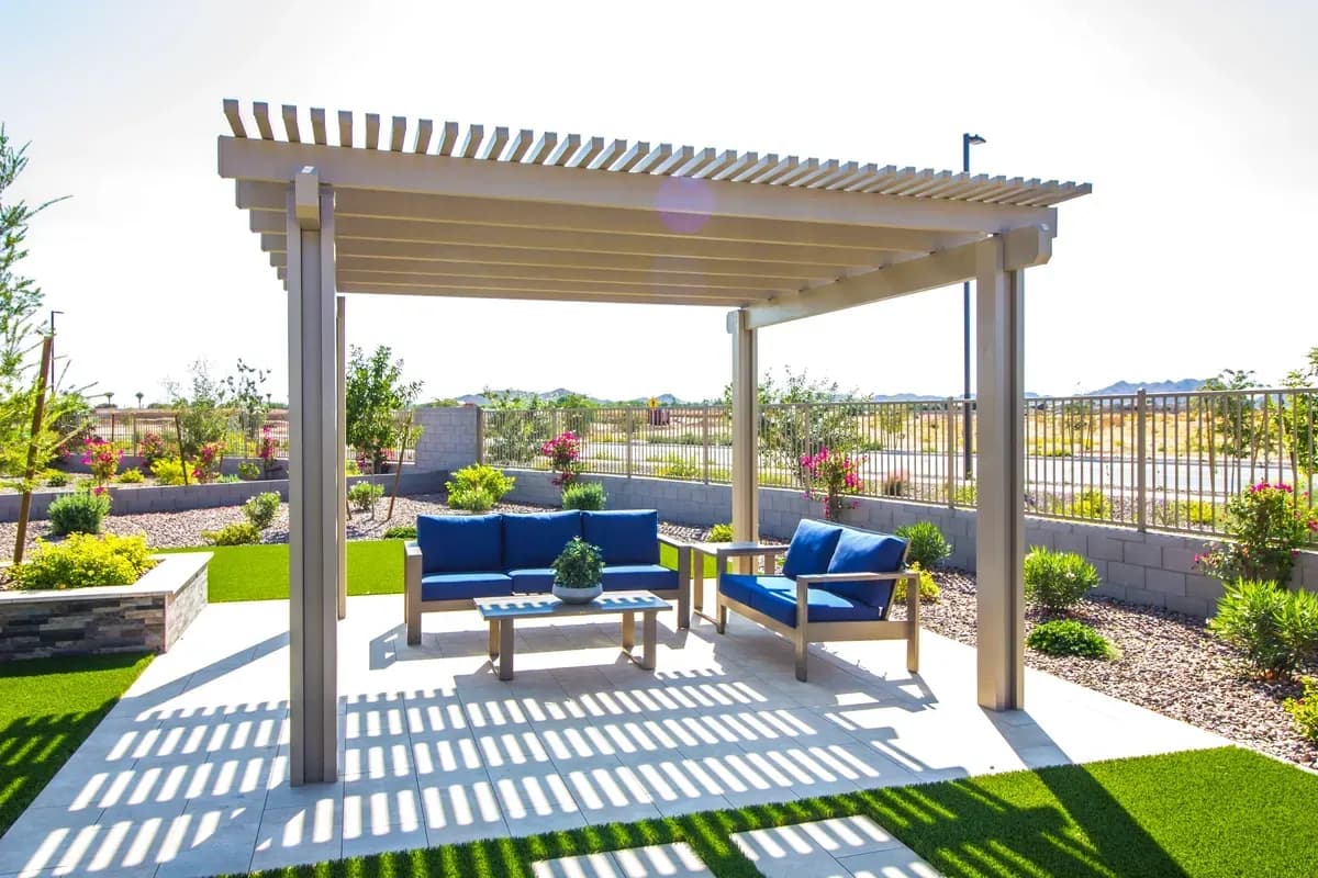 blue chairs