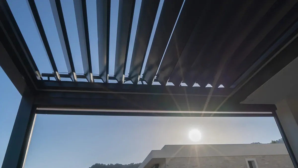 automated pergola