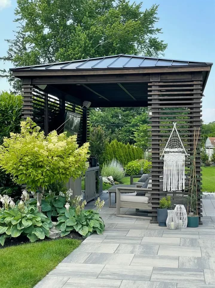 metal cabana