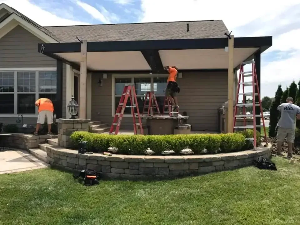 front of house construction