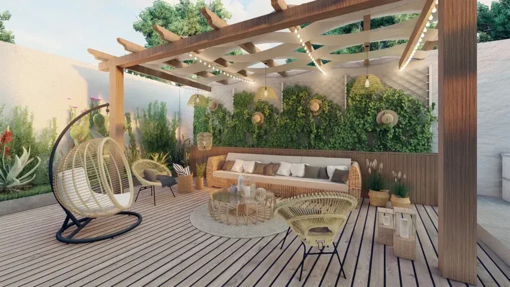 patio wooden