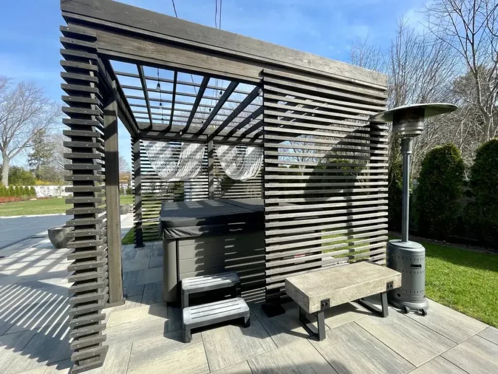 metal cabana