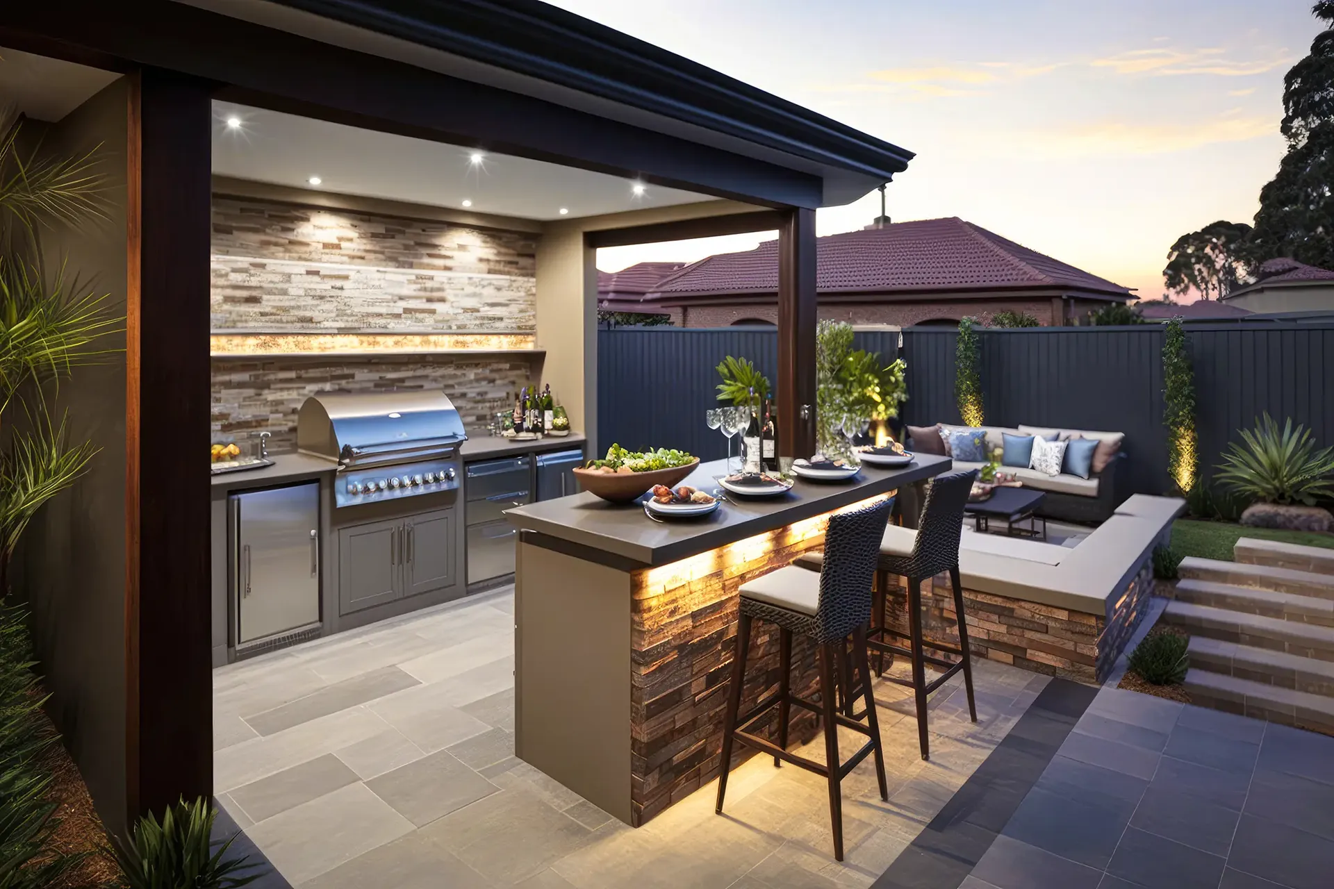 Outdoor kitchens